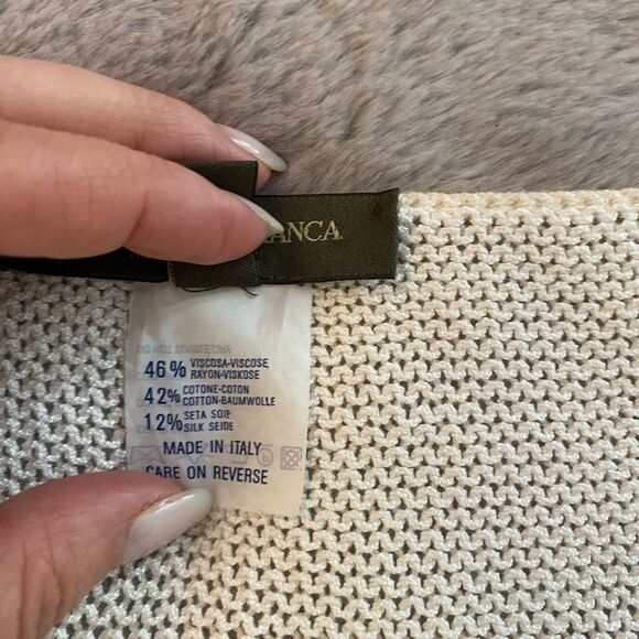 Maria Di Ripabianca short sleeve cardigan, size 14 - Picture 7 of 7